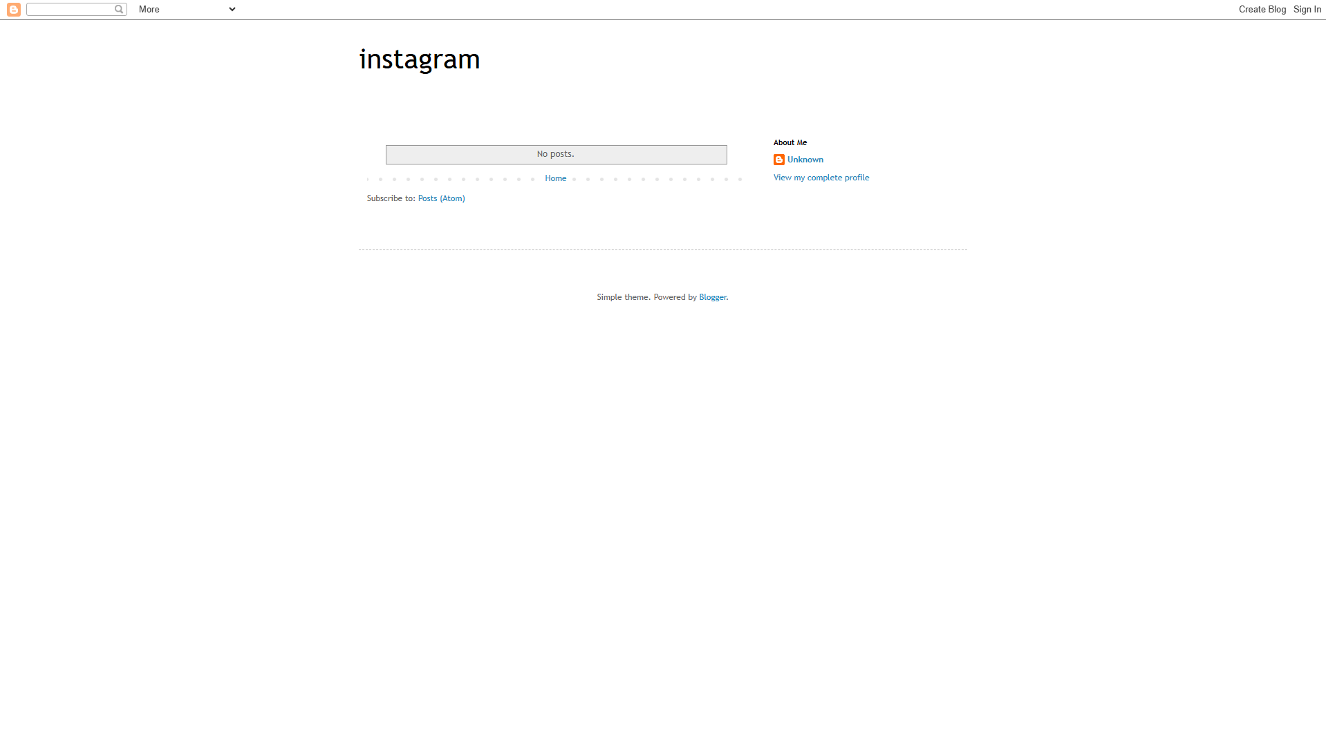 Stored screenshot of instagramaccounthacks.blogspot.com
