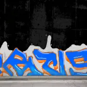 Graffiti artwork by TRUS