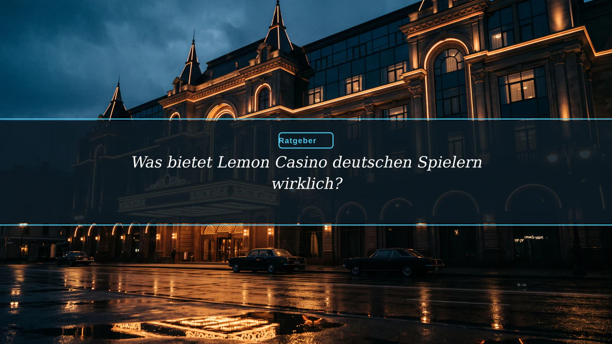 Was bietet Lemon Casino deutschen Spielern wirklich?