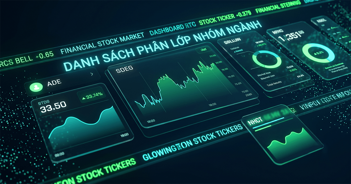 Bản Đồ Phân Lớp Nhóm Ngành - Cập nhật liên tục từ UPTRADINGVN Team