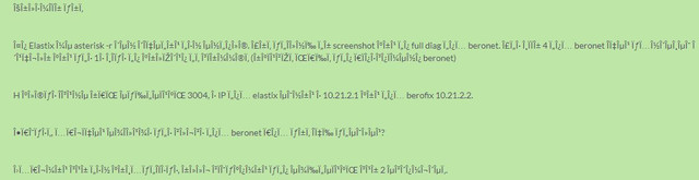 Greek characters issue
