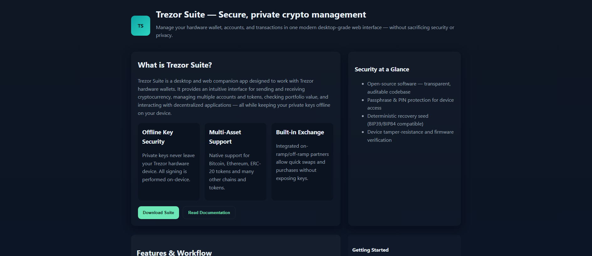 Stored capture of app-trezz-suite.pages.dev