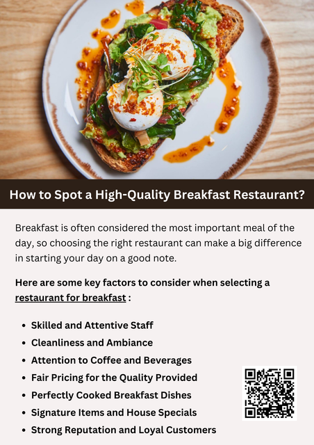 A high-quality breakfast restaurant offers fresh ingredients, a diverse menu, excellent service, and a clean, inviting atmosphere. The best restaurants for breakfast serve well-prepared dishes, quality coffee, and signature specials while maintaining fair pricing. A strong reputation and loyal customers are key indicators of excellence, ensuring a great start to your day. To know more visit here https://www.goharvestmarket.com/farmhouse-restaurant/