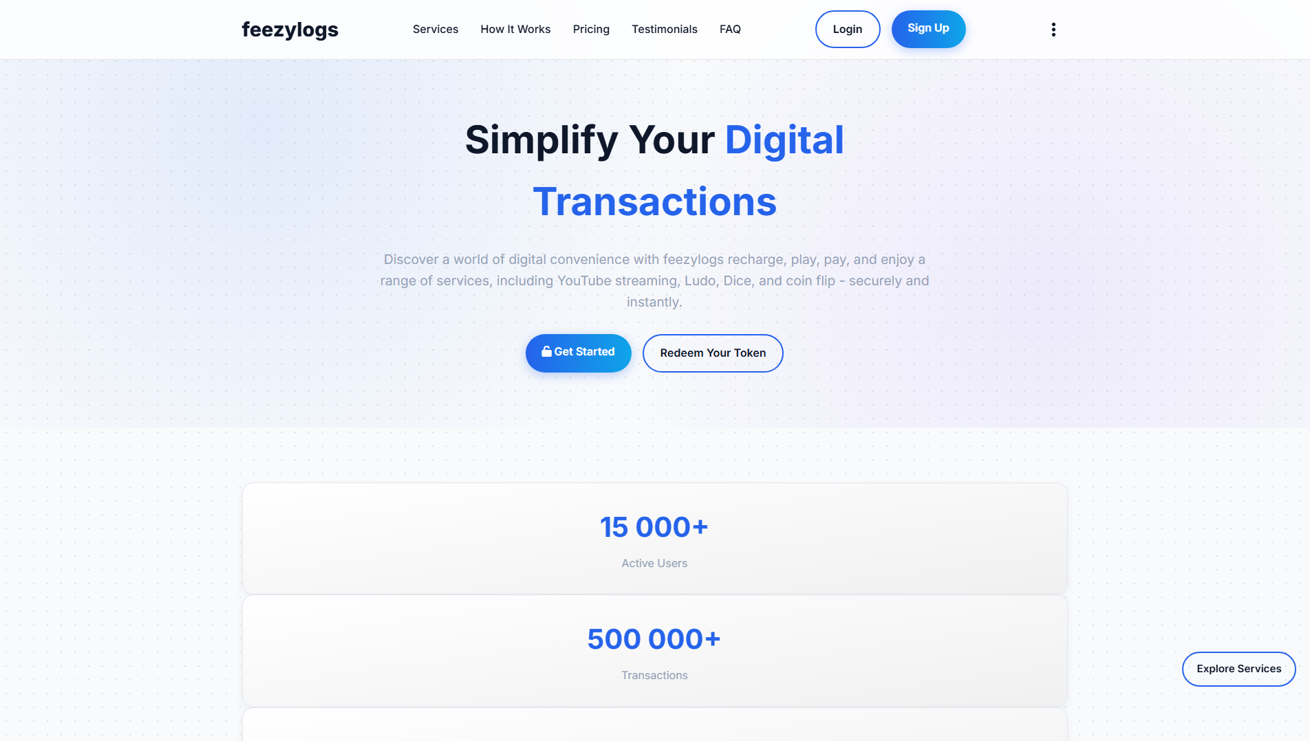 Screenshot of feezylogs.dat.ng