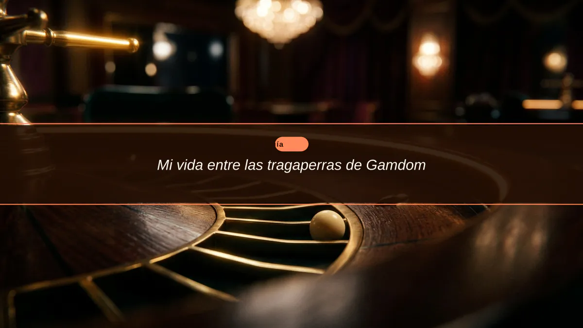 Mi vida entre las tragaperras de Gamdom