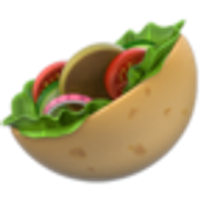 stuffed-flatbread-1f959