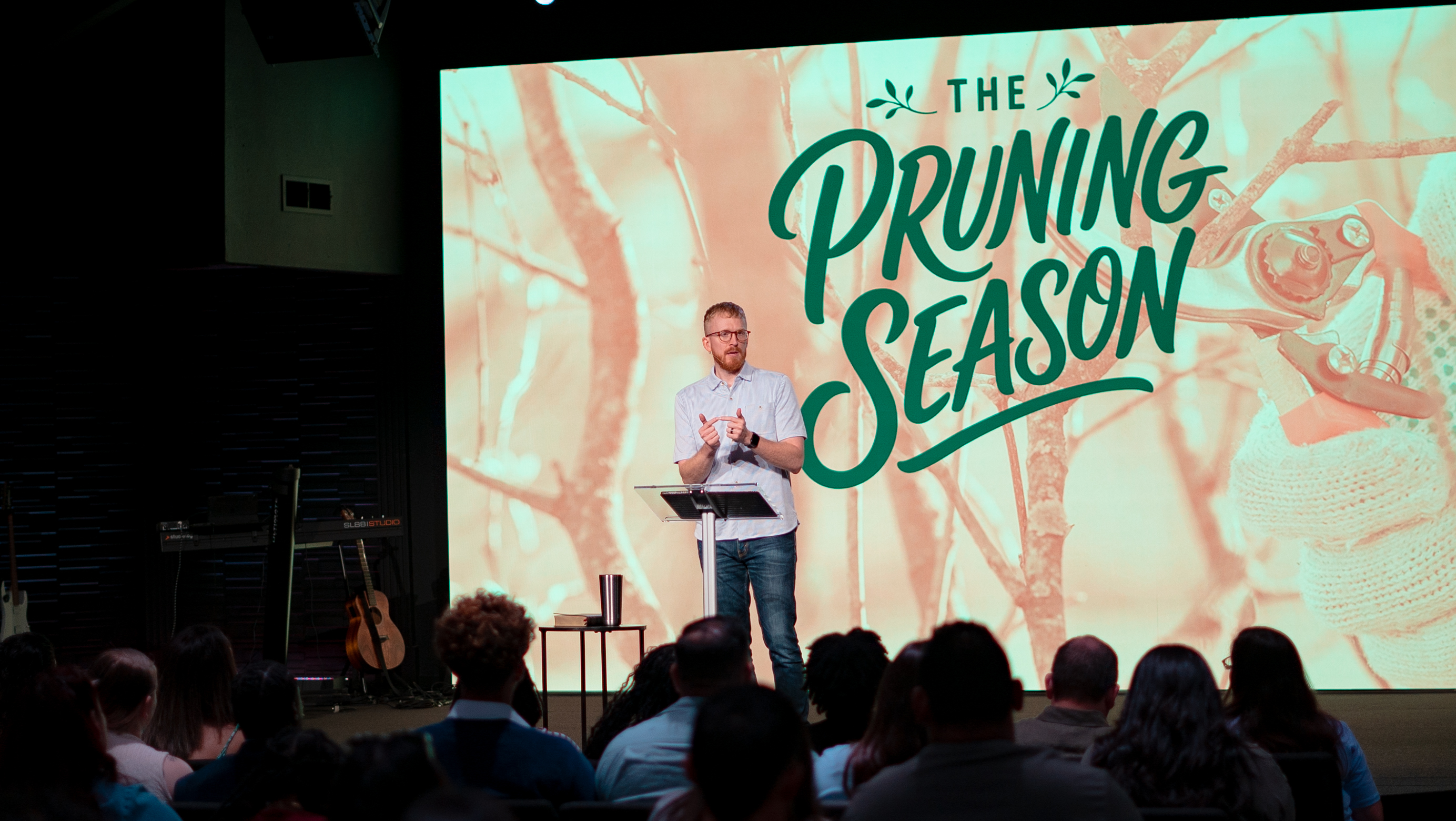 Stephan Kilgore preaching