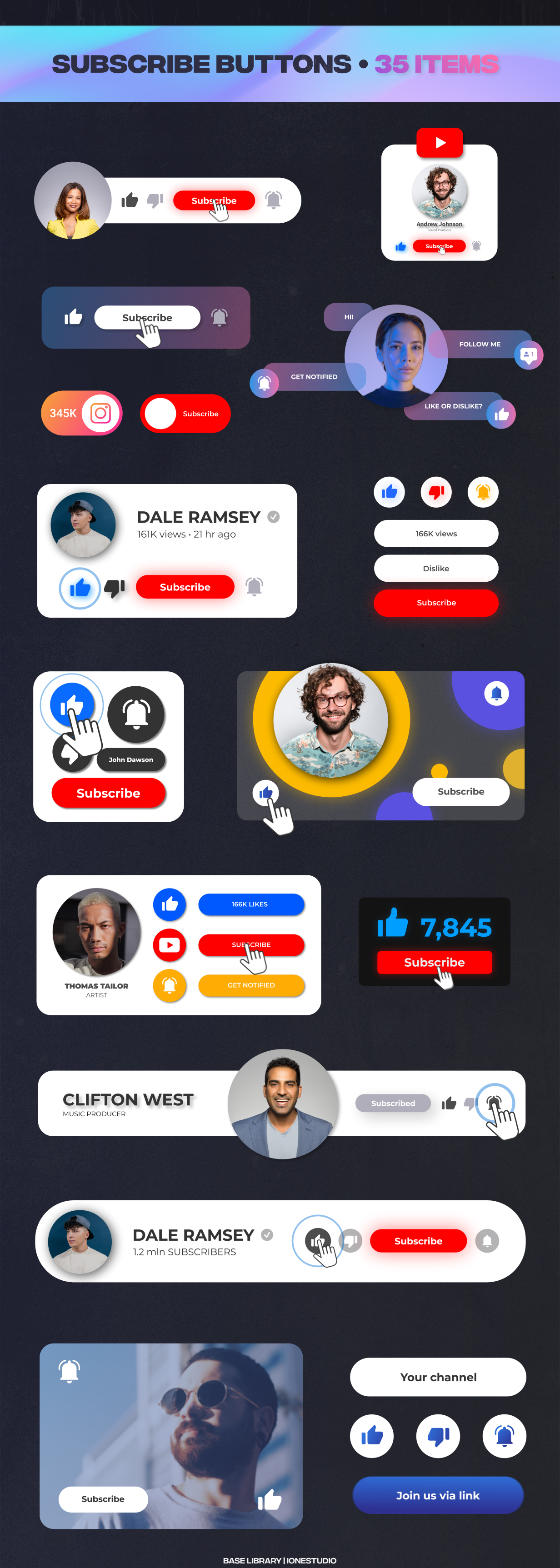 Subscribe-Buttons