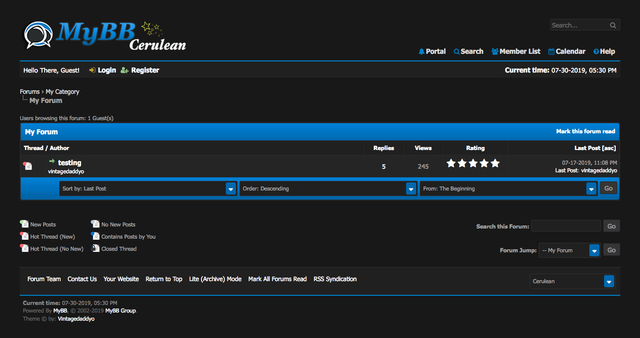 Forums-My-Forum