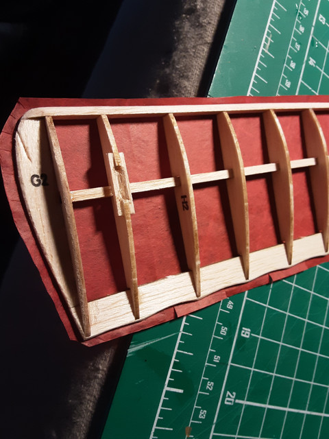 Here we have an example of how to deal with outside curves and the scallop cutouts of the trailing edge.