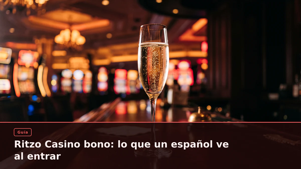 Ritzo Casino bono: lo que un español ve al entrar