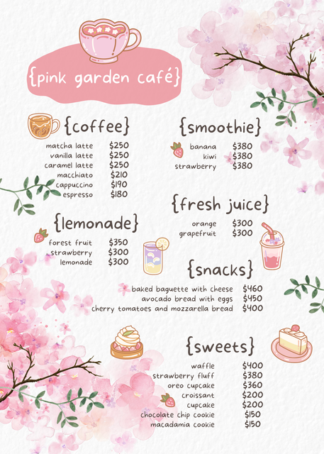 Pink Garden Cafe Menu.png