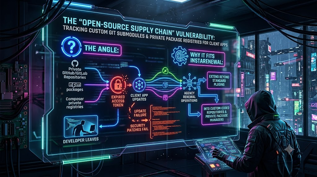 The Open-Source Supply Chain Vulnerability: Tracking Custom Git Submodules & Private Package Registr