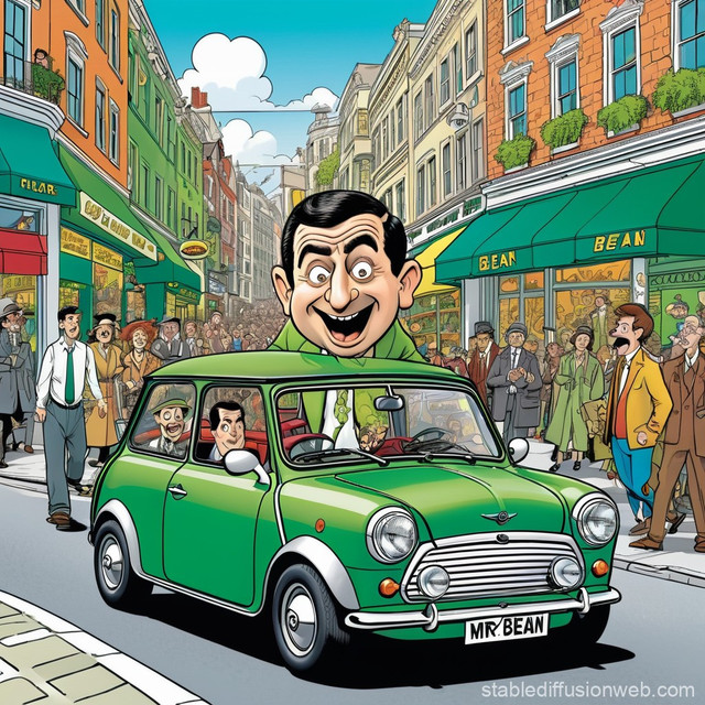 Mr Bean green Mini
