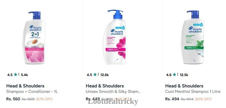 Head Shoulders Min – Ultimate Budget Deal @ 50% OFF
