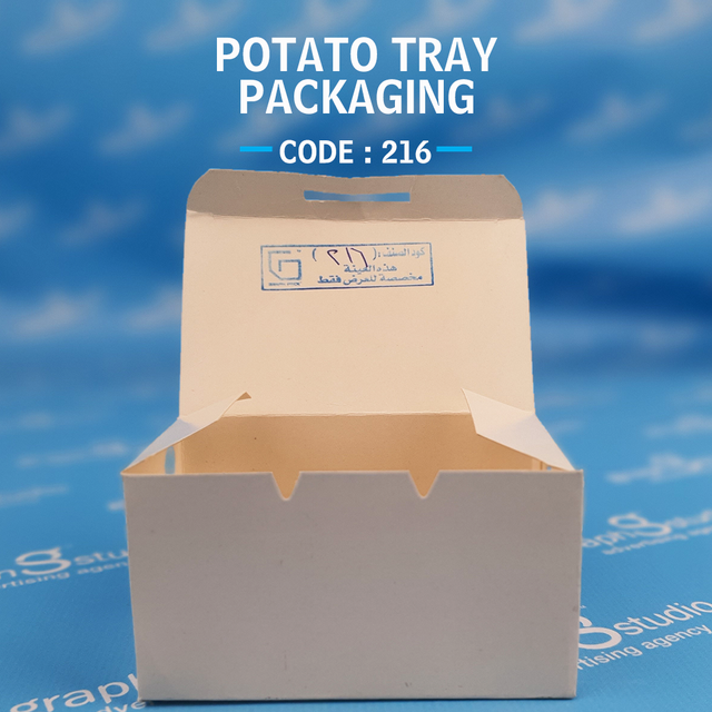 Potato box packaging