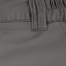 Double stitched reinforced seams on work trousers