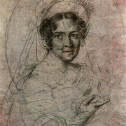 Портрет Е Д Щепкиной Этюд Около 1826