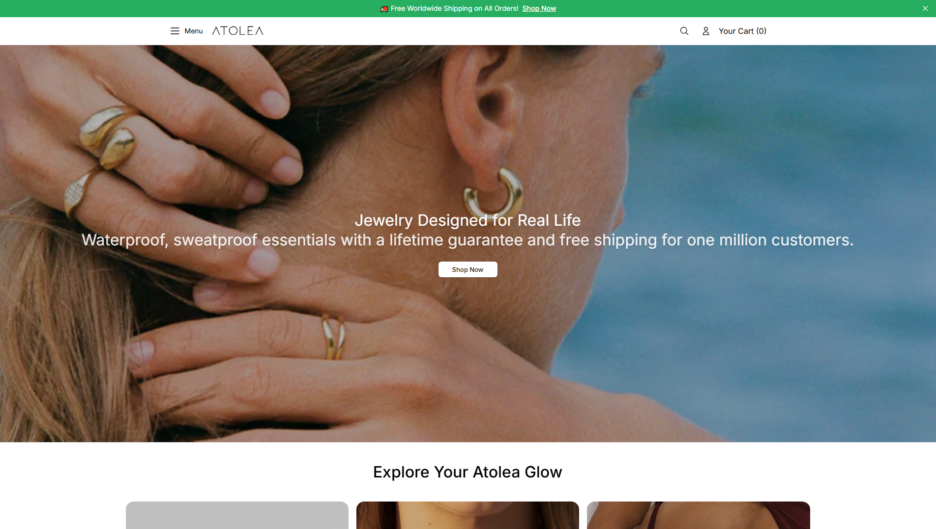 Stored capture of atole.shop