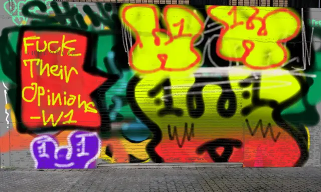 Graffiti artwork by DECAY
