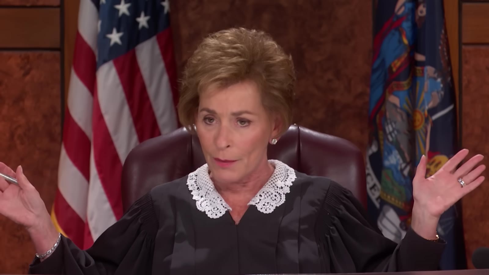 Genuine courtroom frame from the uploaded video