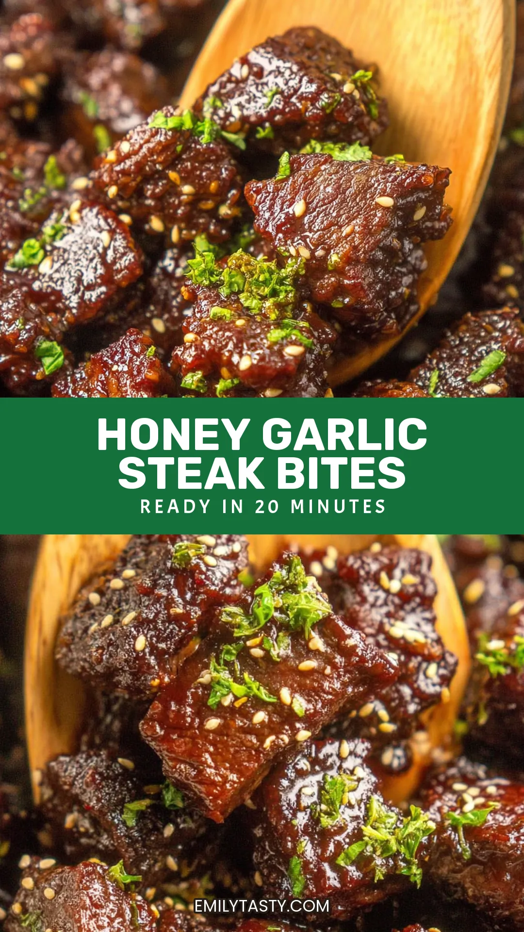 Indulge in these tender honey garlic steak bites that are not only easy to make but also packed with flavor. This quick recipe uses simple ingredients and can be on your table in 30 minutes. Ideal for busy weeknights or a delicious dinner party. The sweet and savory combination of honey and garlic elevates the juicy steak, making it a crowd-pleaser. Click for the full recipe.