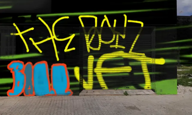 Graffiti artwork by ACE