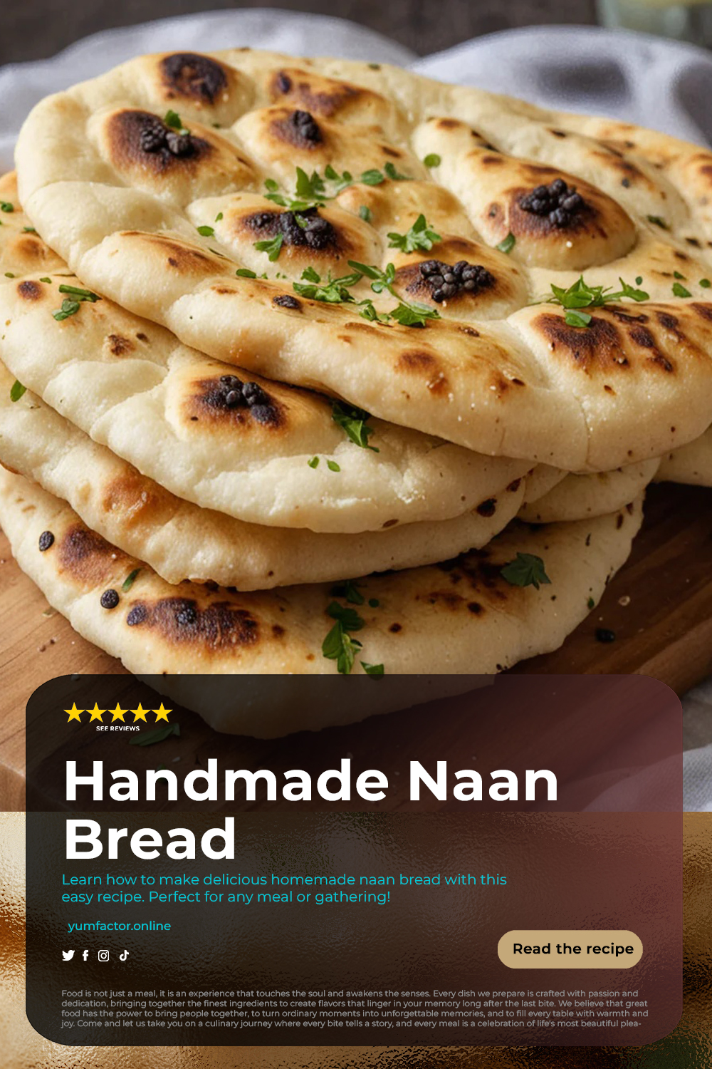 Handmade Naan Bread