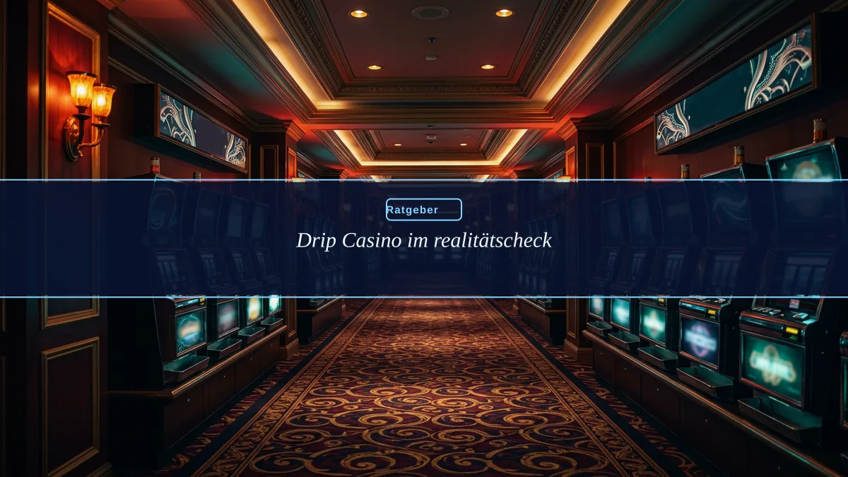 Drip Casino im realitätscheck