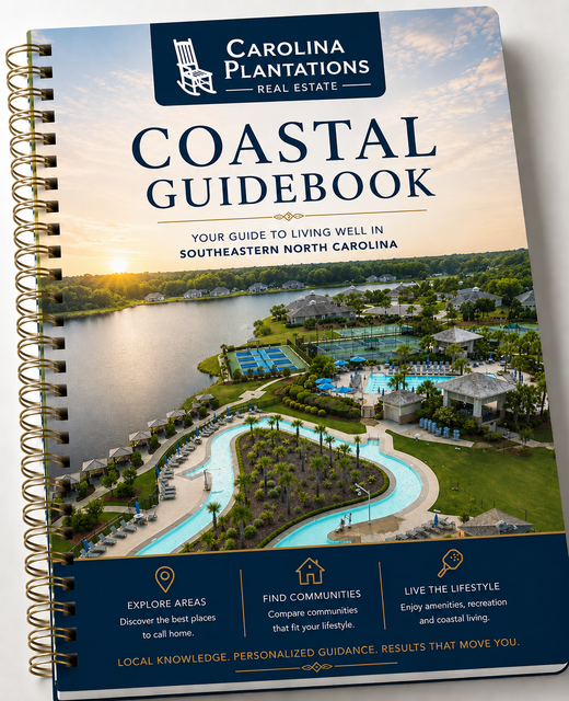 Carolina Plantations Coastal Guidebook for moving to Coastal North Carolina