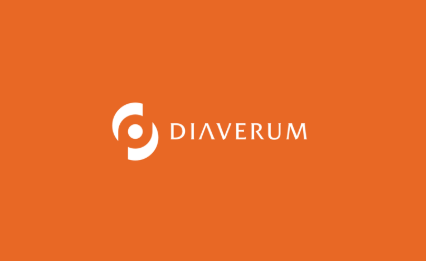 Logo da clínica Diaverum, cliente da De Paula Express