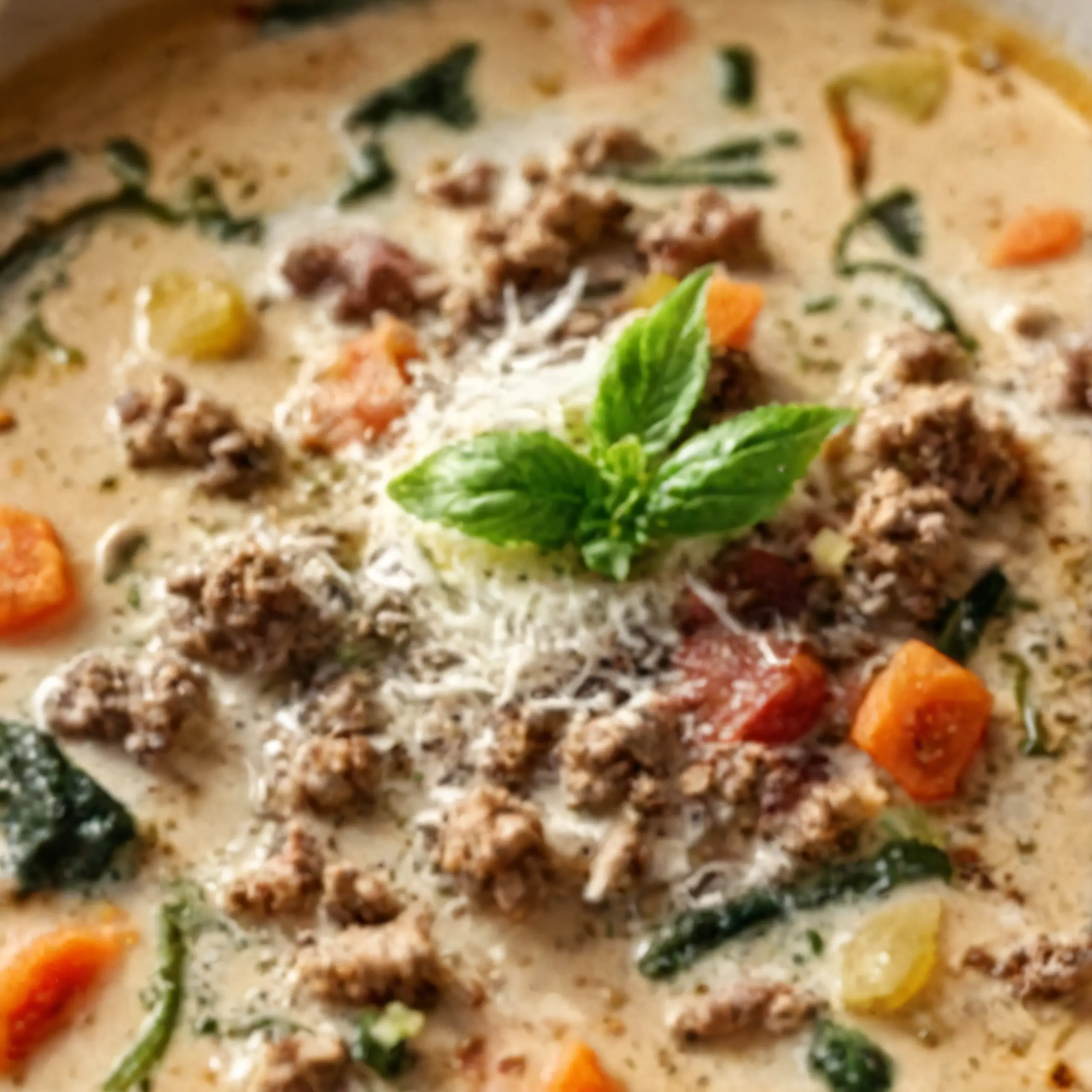 Creamy Beef Italian Sausage Soup: A Comforting Meal