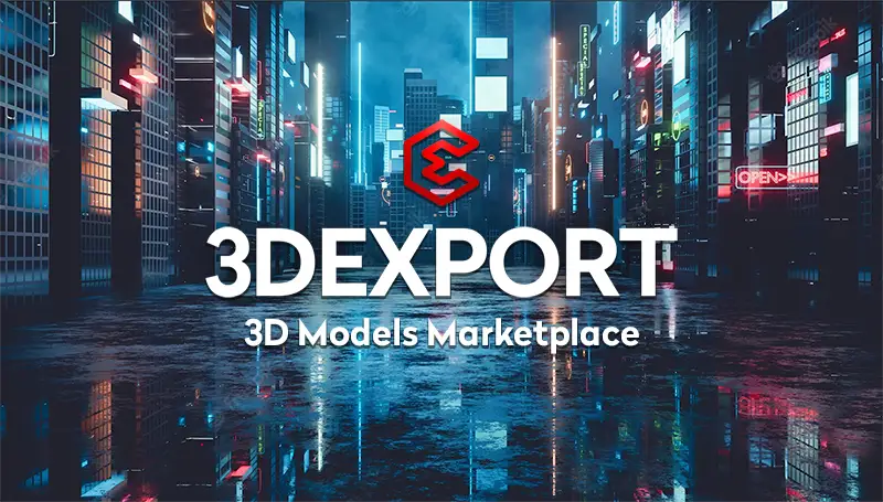 3DExport logo