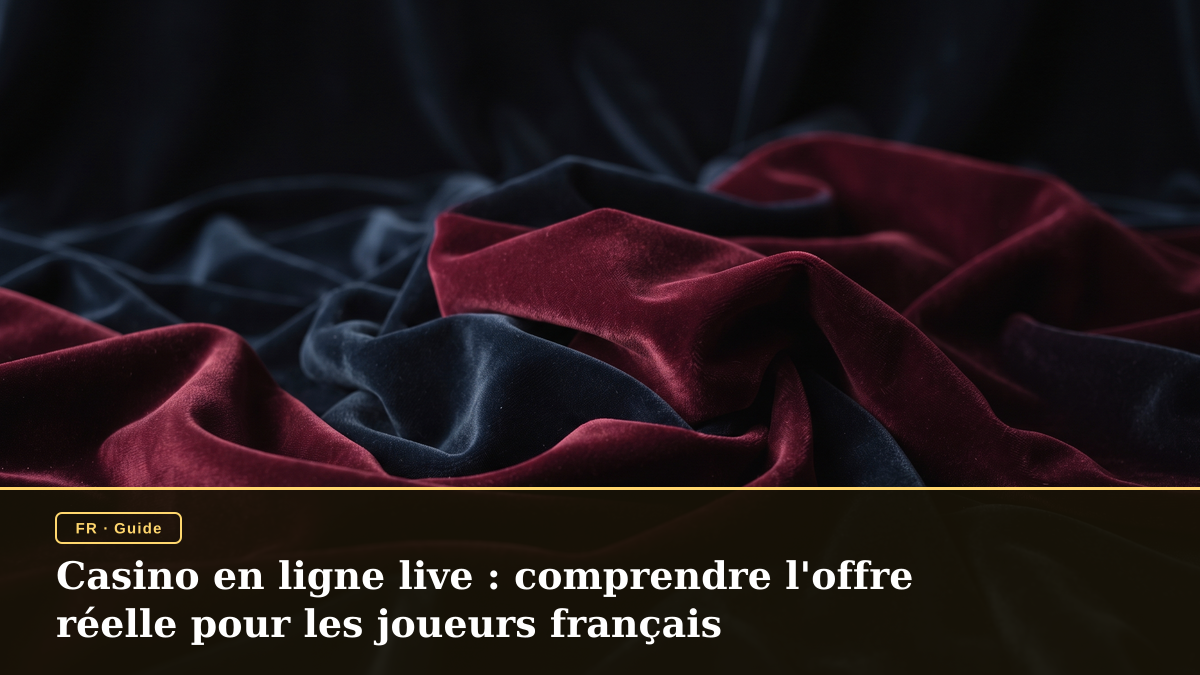 Casino en ligne live : comprendre l'offre réelle pour les joueurs français Casino en ligne live : comprendre l'offre réelle pour les joueurs français
