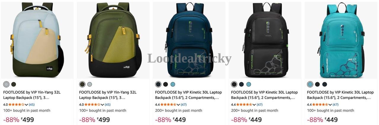 Vip Backpack From – Just ₹449 | Huge Savings Offer