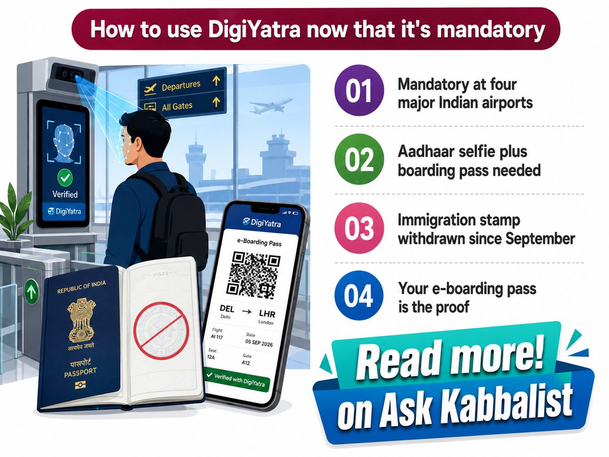 How to Use DigiYatra Now That It's Mandatory