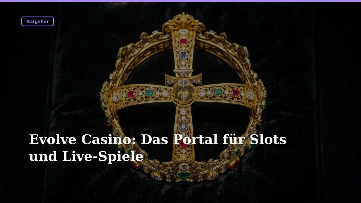 Evolve Casino: Das Portal für Slots und Live-Spiele