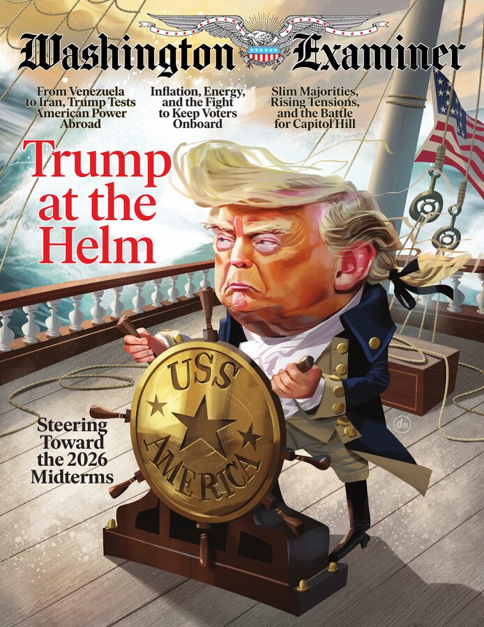 Washington Examiner Trump at the Helm cover