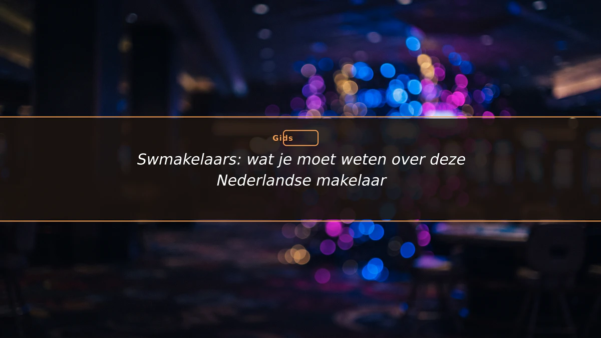 Swmakelaars: wat je moet weten over deze Nederlandse makelaar