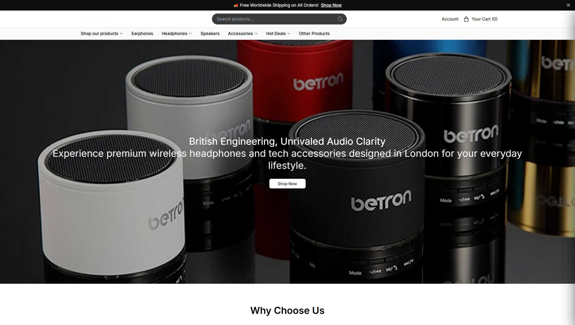 Stored capture of beonix.shop