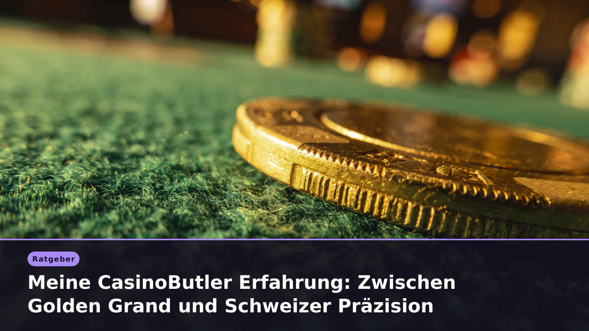 Meine CasinoButler Erfahrung: Zwischen Golden Grand und Schweizer Präzision