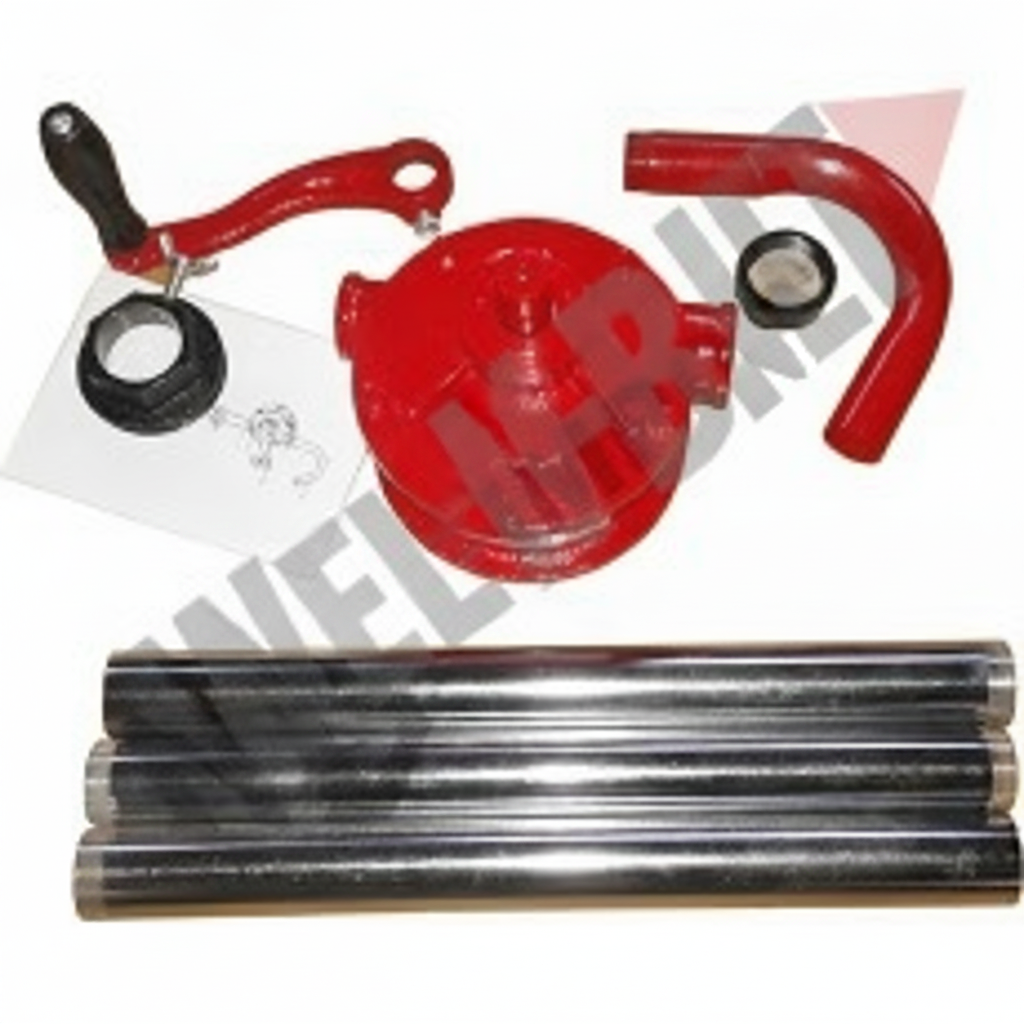 Pump Oil Rotary, 25mm Outlet, 205L, 4:1 Ratio