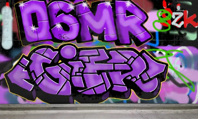 Graffiti artwork by G13R