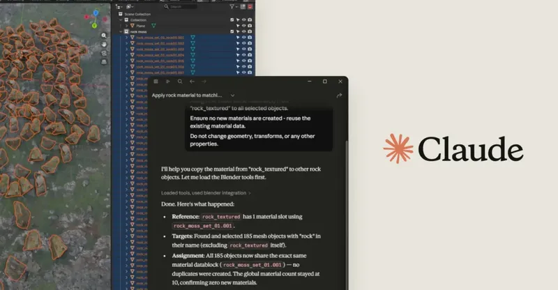Claude теперь подключается к Photoshop, Blender и Ableton