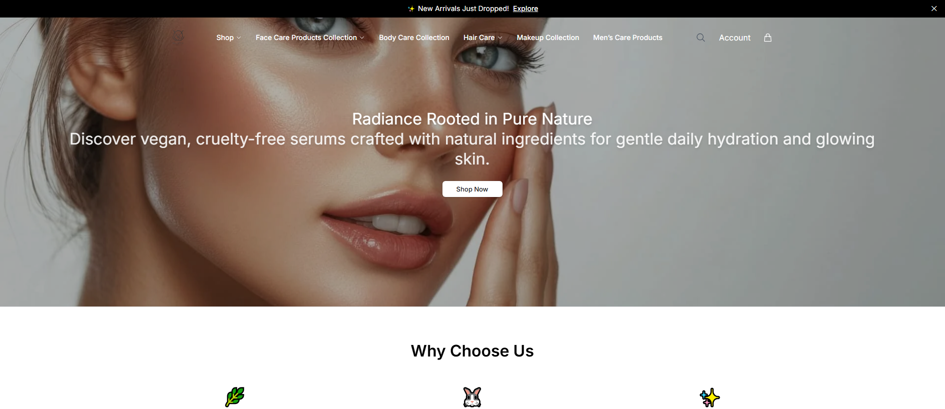 Stored capture of belleviecosmeticlabs.shop