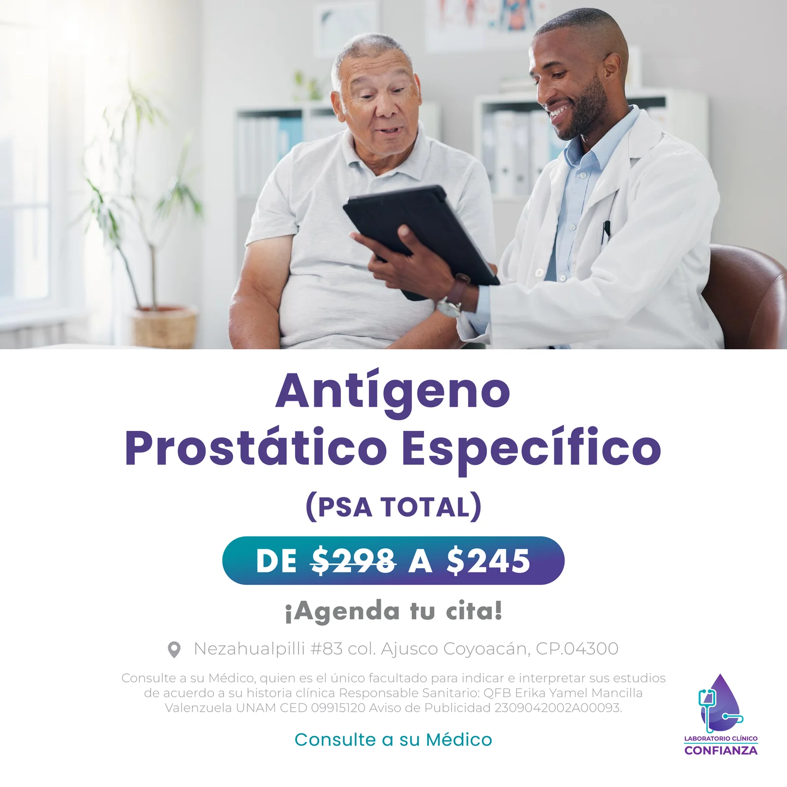 Promoción Química 38 + Biometría Hemática + EGO $820