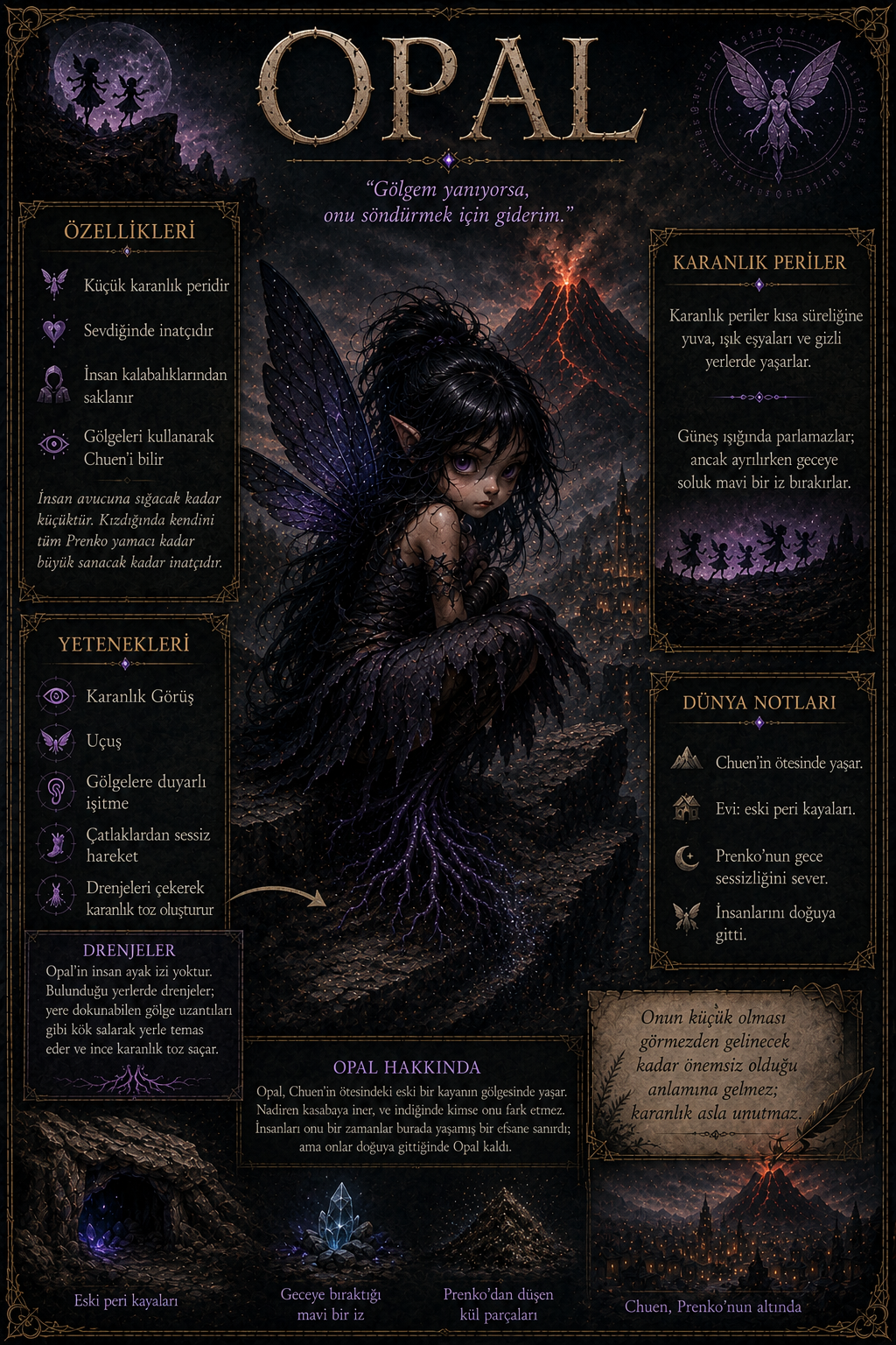 Karakter Kağıdı: Opal