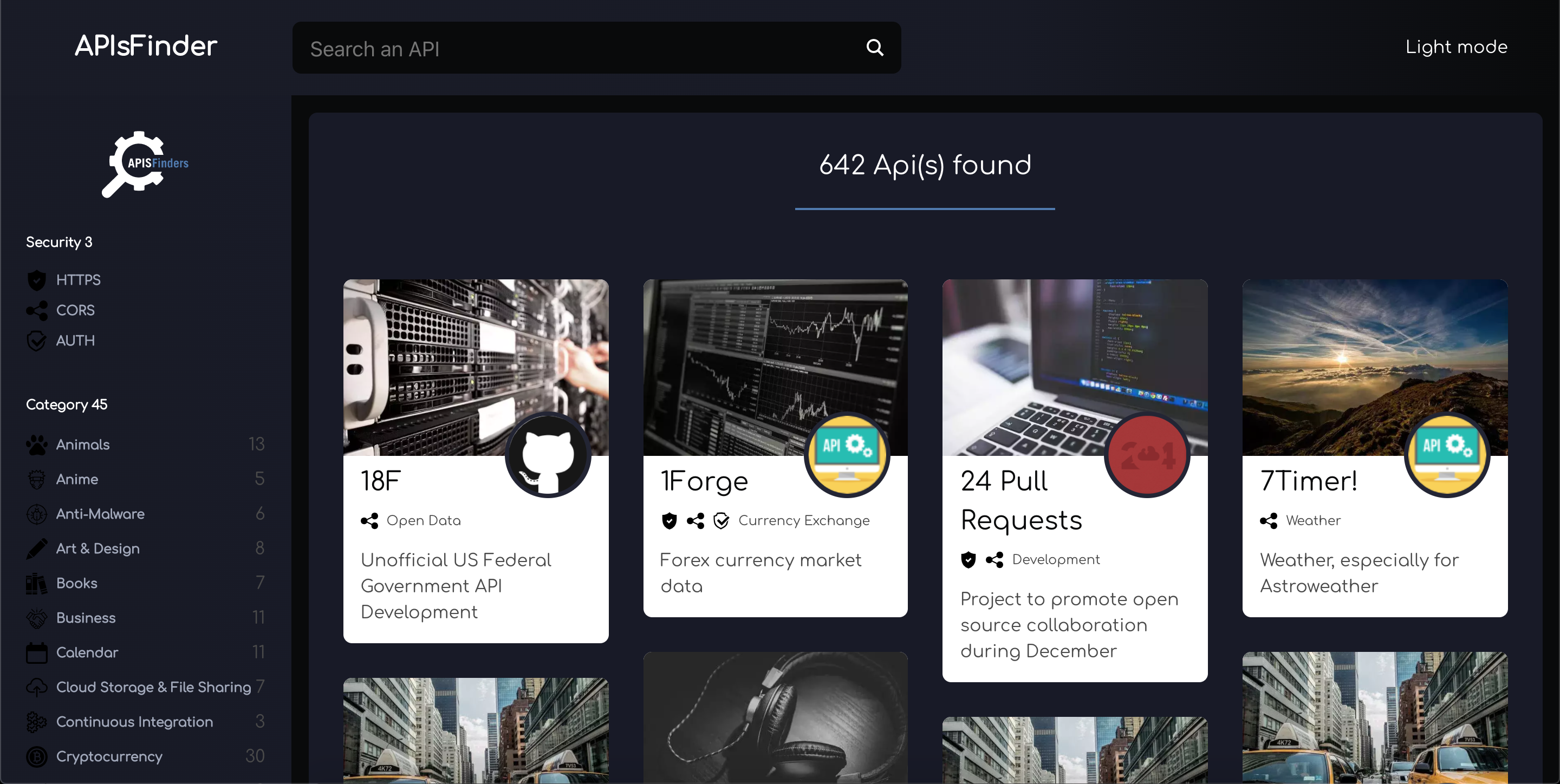 GitHub - Charlie85270/APIFinder: Webapp to find a public API · GitHub