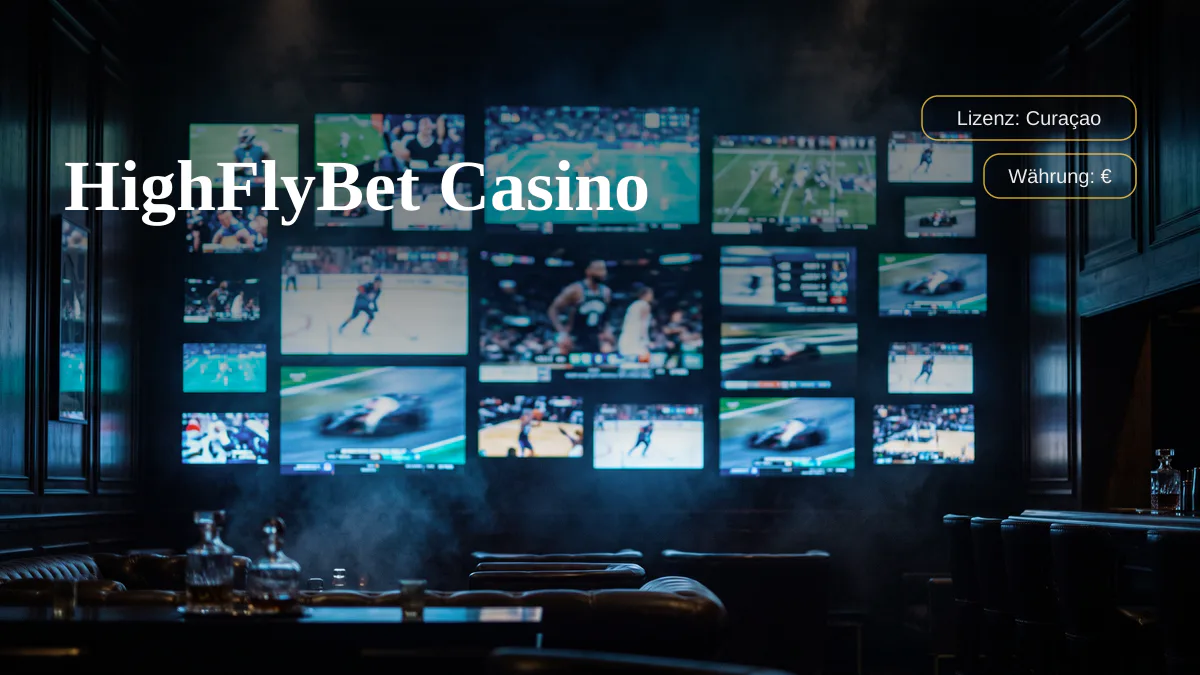 HighFlyBet Casino — Willkommensbonus 100% bis €100 + 190 FS, Zahlungen: Visa, Mastercard, Skrill, Neteller, Sofort