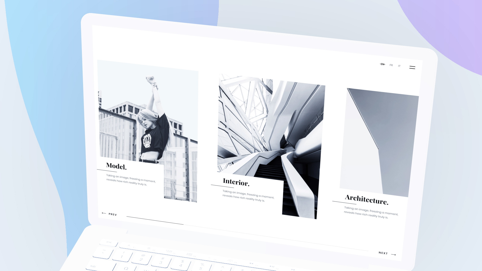 Minimal Website Promo - Laptop Mockup - 8